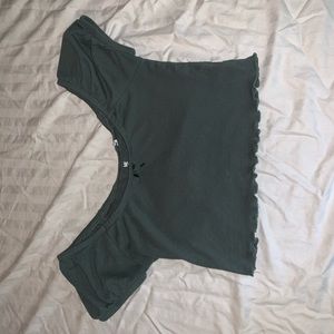 Pacsun Green Basic top